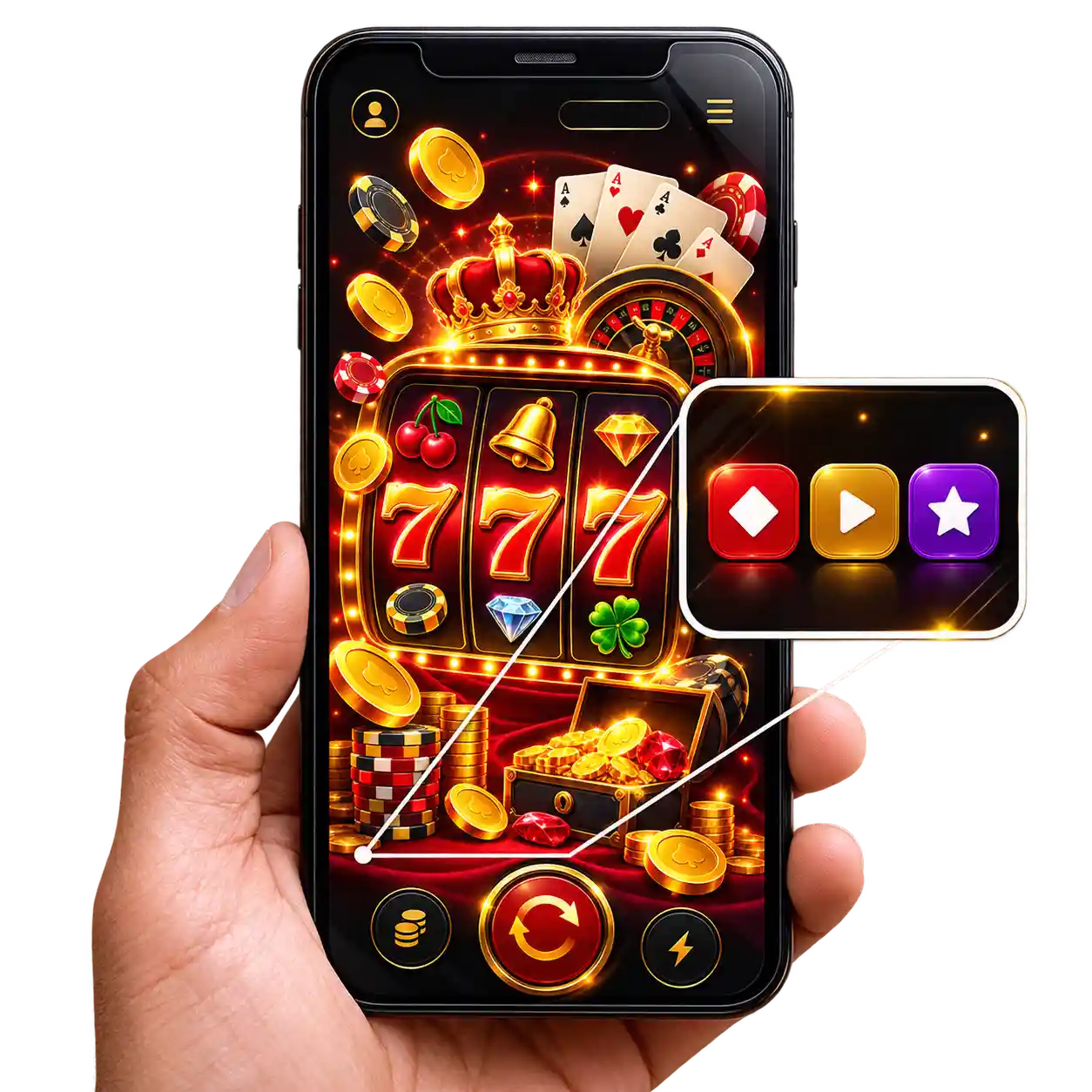 Fishing at arcade-style games sa Slot Win